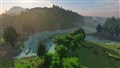 Loch Pityoulish by Aviemore in Minecraft form.