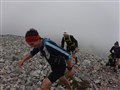 Climbing Stob Choire Claurigh on Ramsay's Round (Mark Hartree)