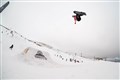Some spectacular action from Saturday's men's slopestyle competition at The Brits. Picture: Neil MacGrain.
