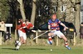 It was as ever a competitive match with the seniors emerging as 3-0 winners. Picture: Fiona Young.