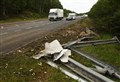 Police appeal after A9 car/lorry crash.