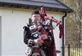 Spud plays VE Day tribute at Grantown care home 