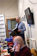 The Highland News and Media team in the media room. Picture: Callum Mackay..