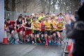 Start of the 5K. Picture: Callum Mackay..