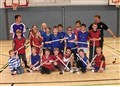 The group that took part in the fun day in Grantown