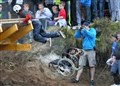 Jim Gatenby hangs on in there