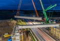 Wintry weather wipes out A9 work