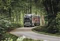 Timber lorries going electric in Highlands