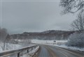 Sleet showers reported across Badenoch and Strathspey