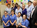 Raigmore's renal team receive service award