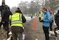 Aviemore runners defy the wintry showers