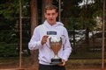 MEN’S TITLE: Russell Dickson, of Newlands club in Glasgow.