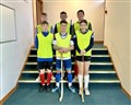 Tromie were hard to miss in their bright yellow vests. All pictures: Fiona Young.