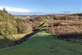 Roman fort damaged by suspected illegal metal detecting
