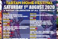 Exclusive music performances for online Tartan Home Festival