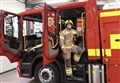 Badenoch and Strathspey's on-call firefighters' silent tribute to Edinburgh hero
