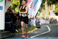 Thomas Charles came 2nd in the 2023 Loch Ness Marathon. Picture: James Mackenzie.
