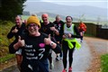 Thumbs up from runners tackling yesterday's 'most beautiful run'.