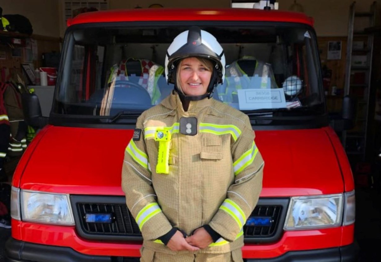 History made at Strathspey fire station with female Watch Commander