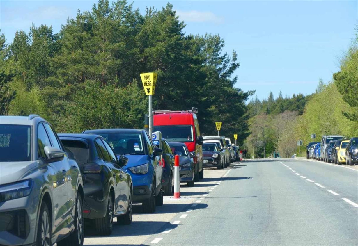 Pay and Display parking charges now in force at Cairngorms National Park’s most popular beauty spot