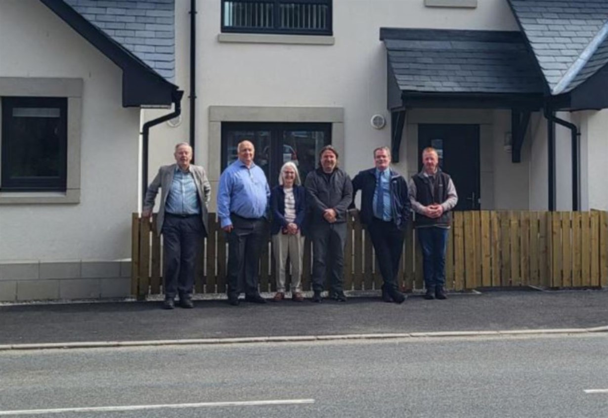New affordable housing opens in Carrbridge on site of Scotland’s first ever ski hotel