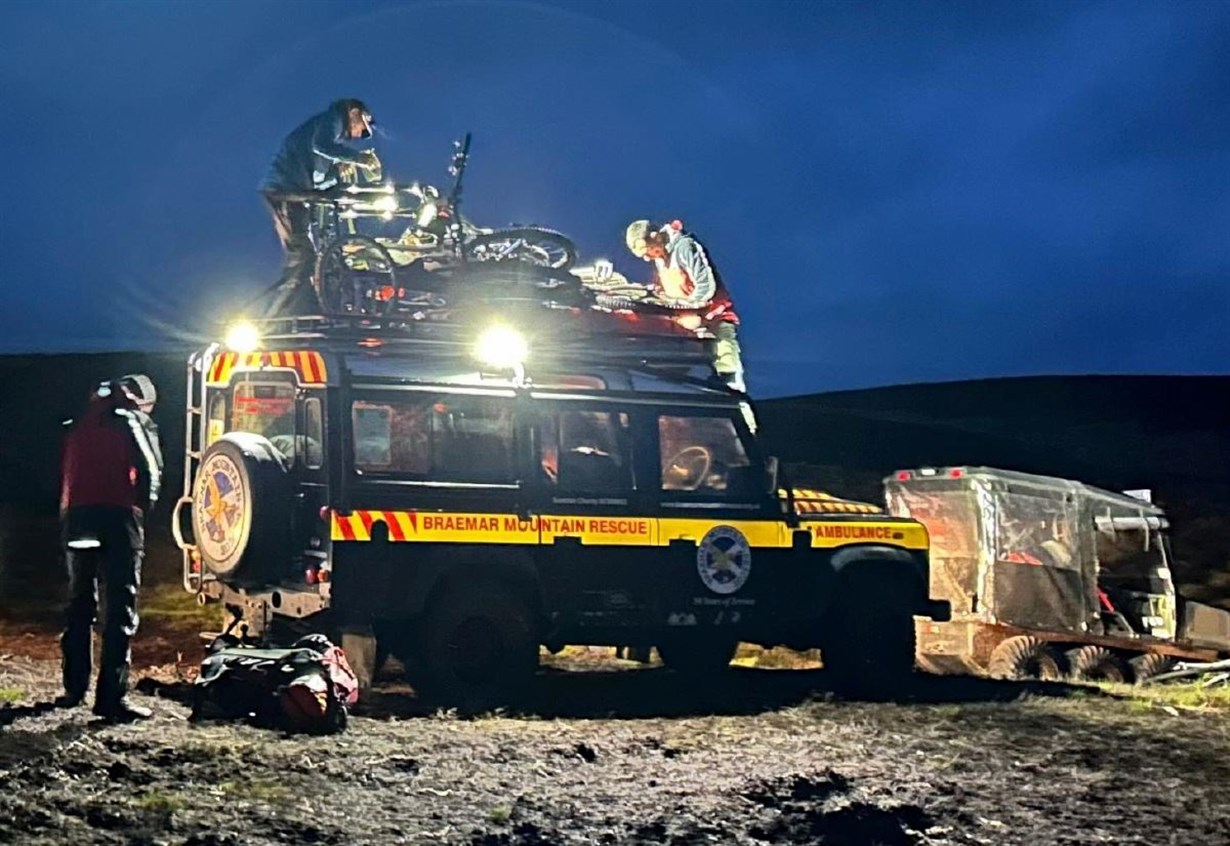 Four Mexicans on e-bikes rescued from Cairngorms in challenging conditions