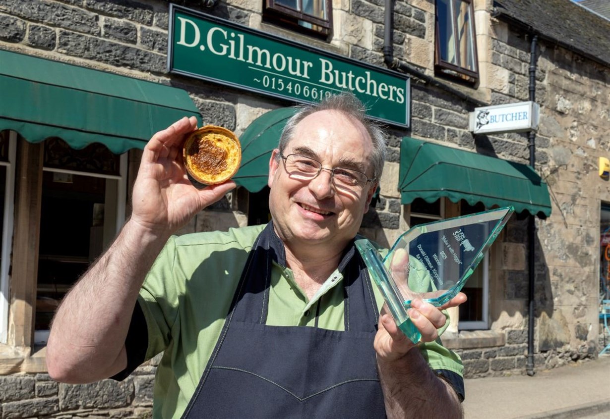 Tourist treat is competition winner for Kingussie butcher