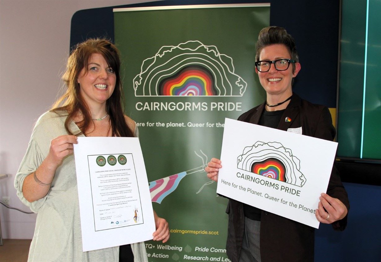 Cairngorms Pride launches to combine LGBTQ+ and environmental messaging