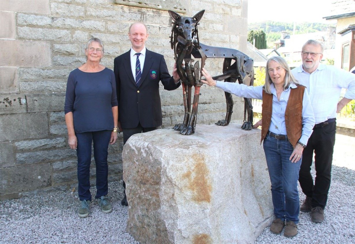 ‘Wolf of Badenoch’ arrives in his lair at Kingussie - after 30 years!