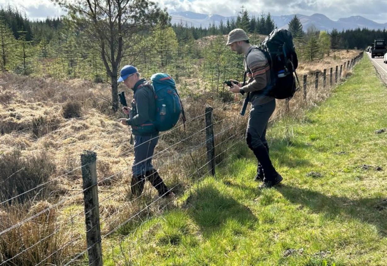 Aviemore police officer and son go ‘straight’ into the record books!