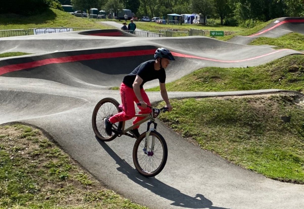 Carrbridge teen all pumped up after qualifying to ride for GB at bike world champs