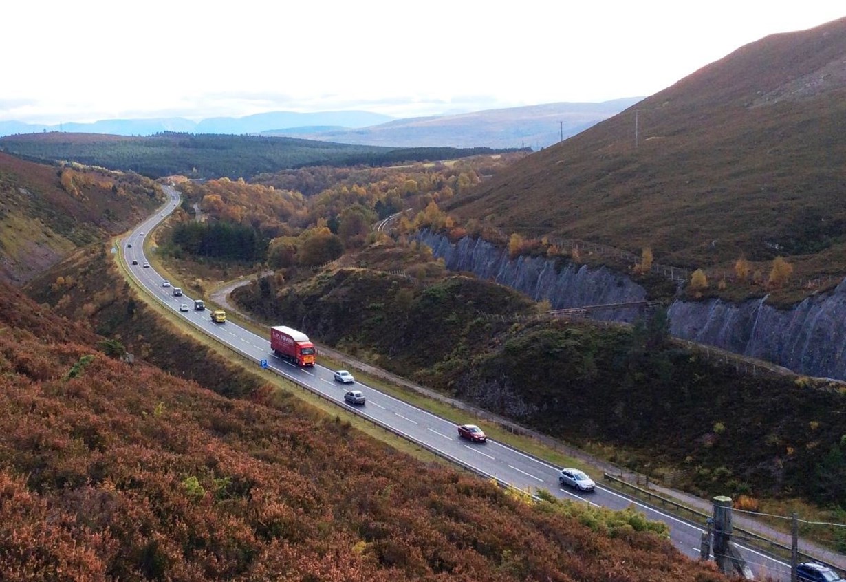 Bus driver endangered dozens of passengers with overtaking move on A9 at Slochd