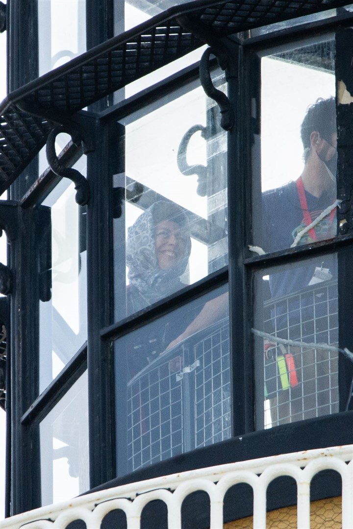 Princess Anne is a lighthouse fan. Picture: Daniel Forsyth.
