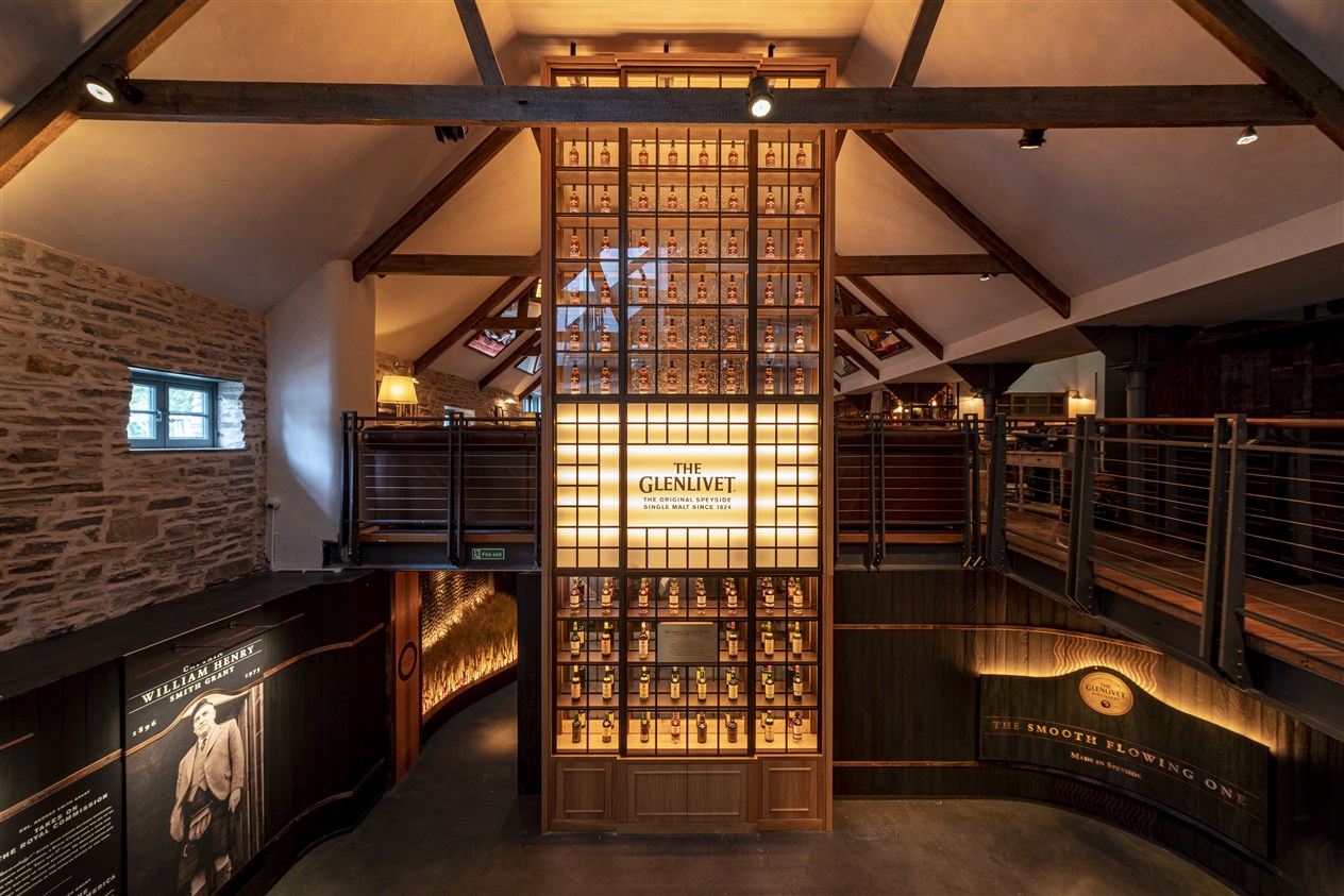 The Glenlivet Distillery has undergone an impressive redevelopment. Photo: John Paul