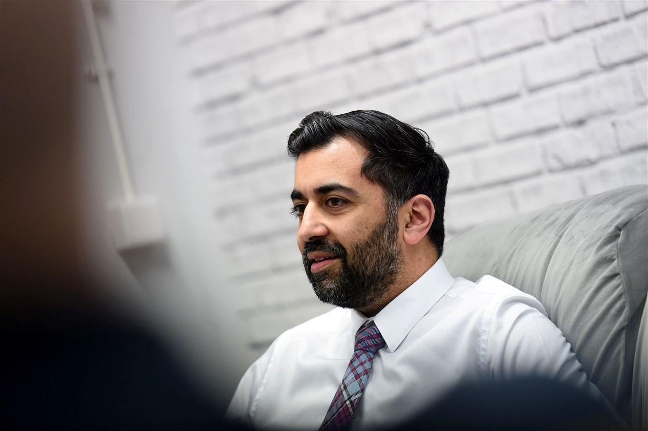 Humza Yousaf. Picture: Callum Mackay..