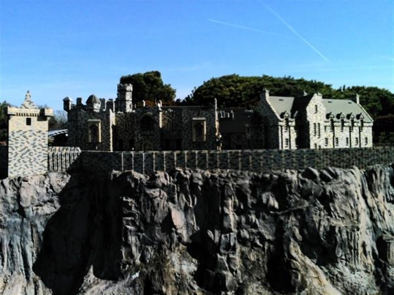 Edinburgh Castle in miniature