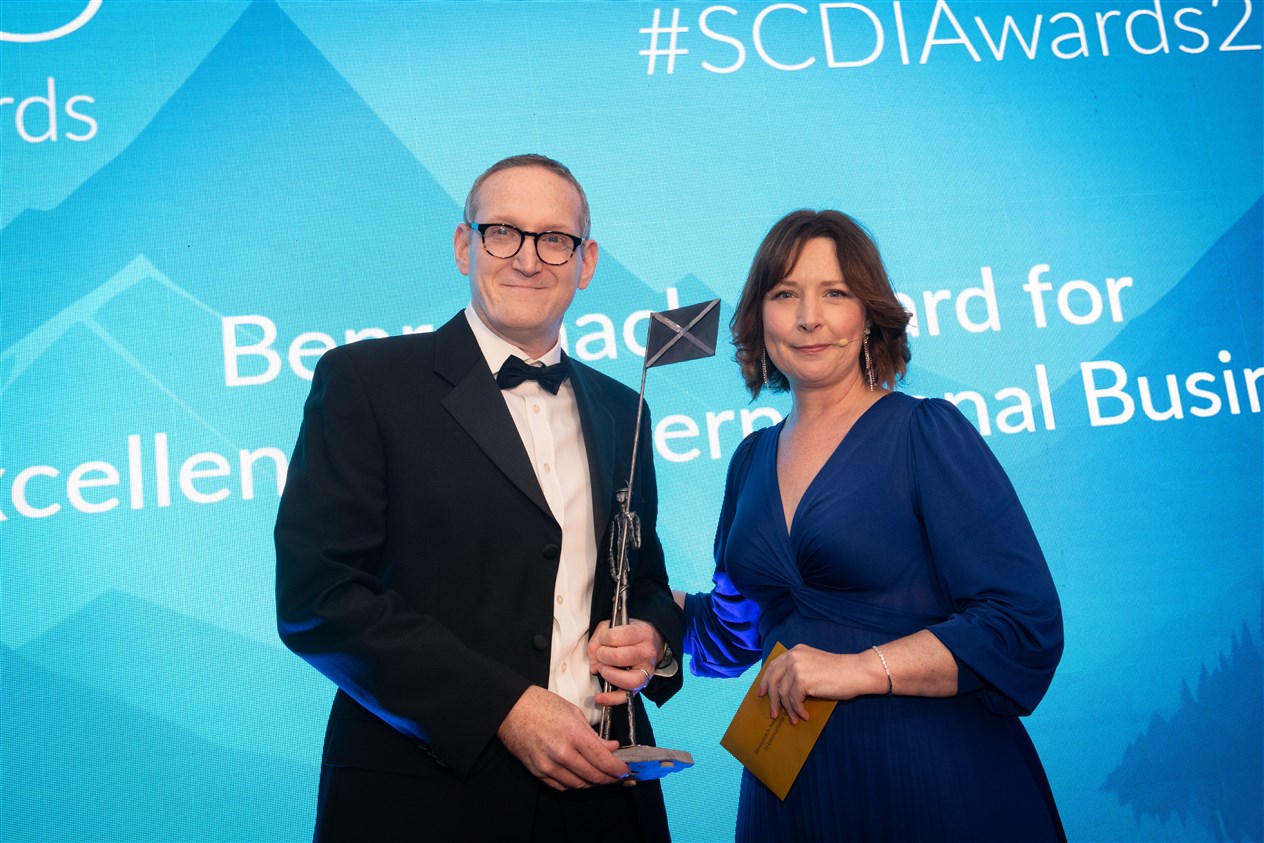 The Benromach Award for Excellence in International Business: Bakkafrost Scotland. Picture: Callum Mackay