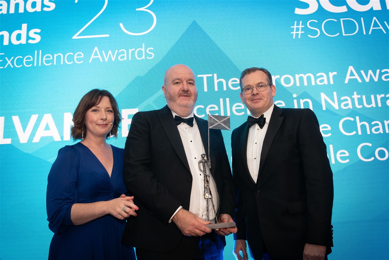The Stromar Award for Excellence in Natural Capital, Climate Change and Sustainable Communities: Alvance British Aluminium. Picture: Callum Mackay