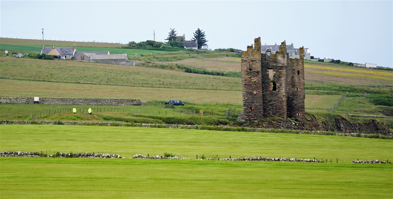 Coastguard personnel were observed searching for the missing woman yesterday afternoon. Picture: DGS