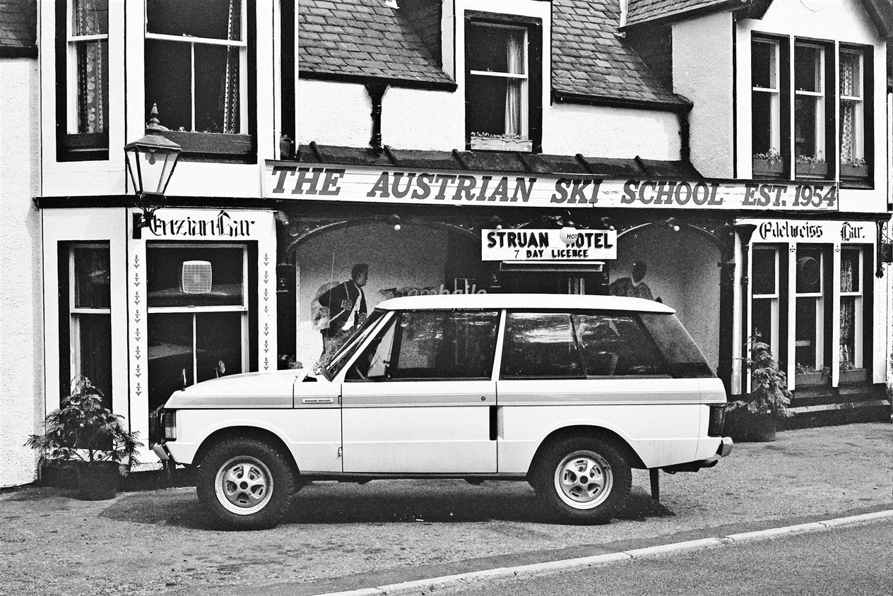 The hotel was regarded as Scotland's first ski hotel.