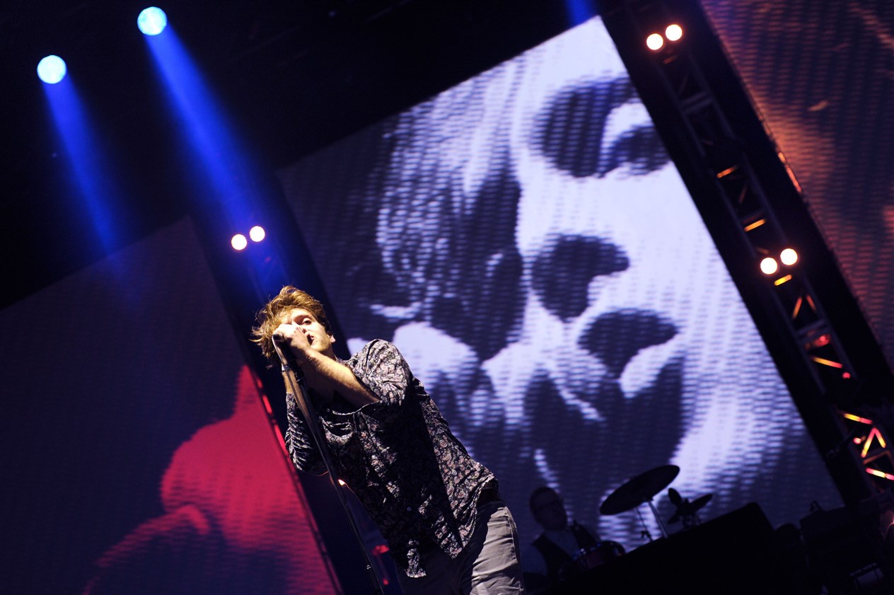 Paolo Nutini at RockNess 2011. Picture: HNM/ by: Alasdair Allen