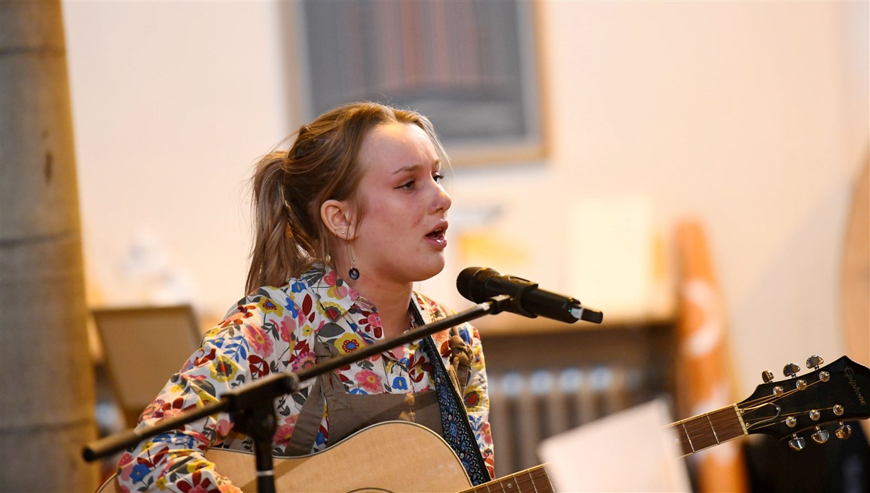 Singer Ailsa Black. Picture: Callum Mackay..