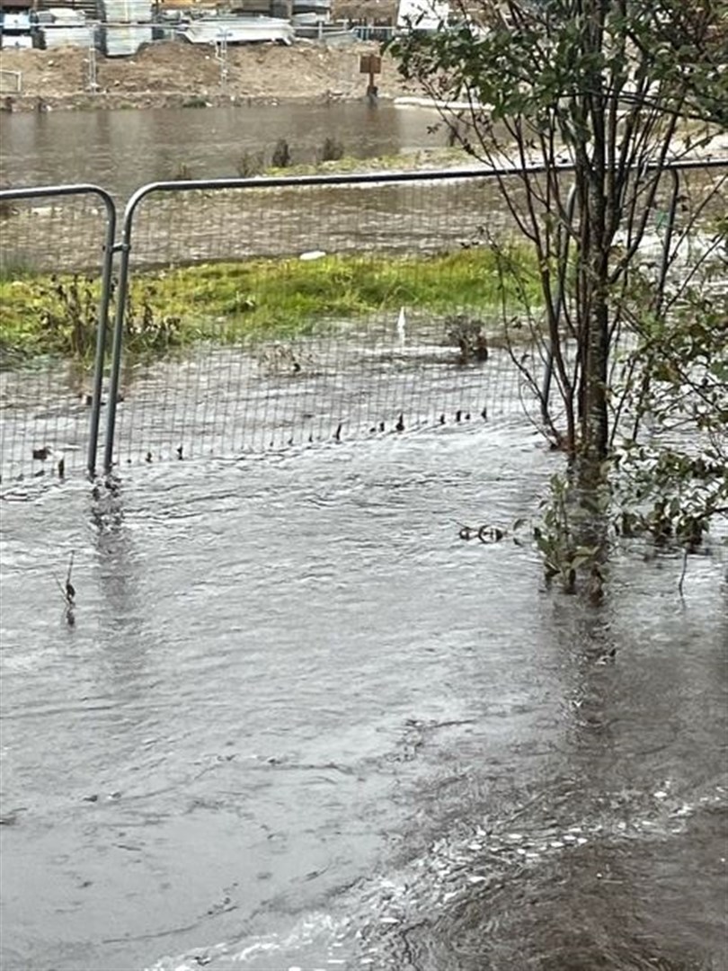 Craig-na-Gower was one of the worst affected spots in Aviemore last month when floods hit the strath.