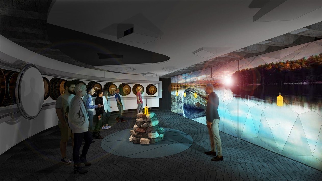 How part of the visitor experience could look at the new attraction.