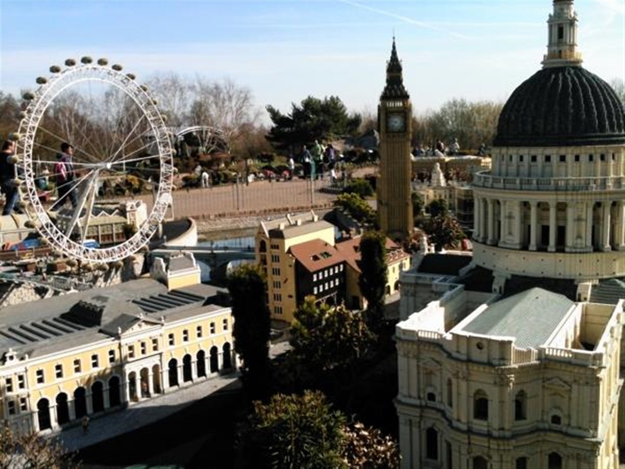 The sights of London at LEGOLAND
