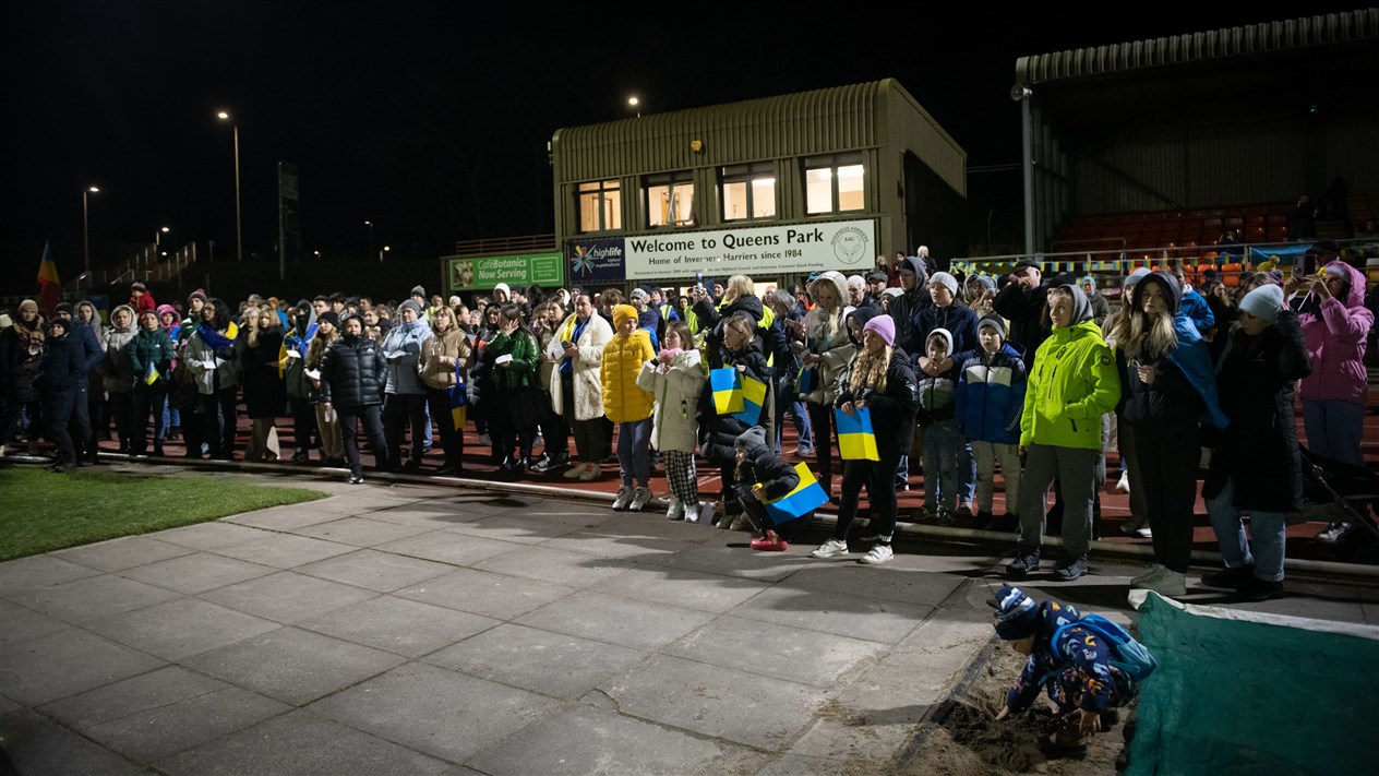 The crowd. Picture: Callum Mackay..
