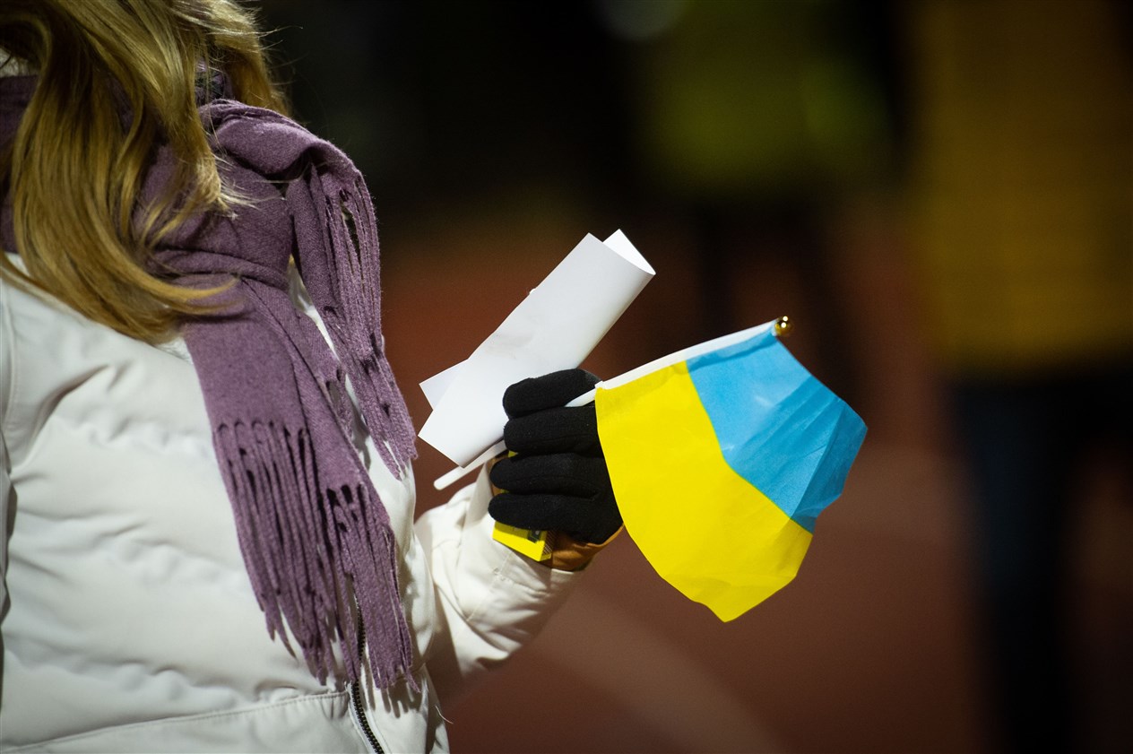 Flag. Picture: Callum Mackay..