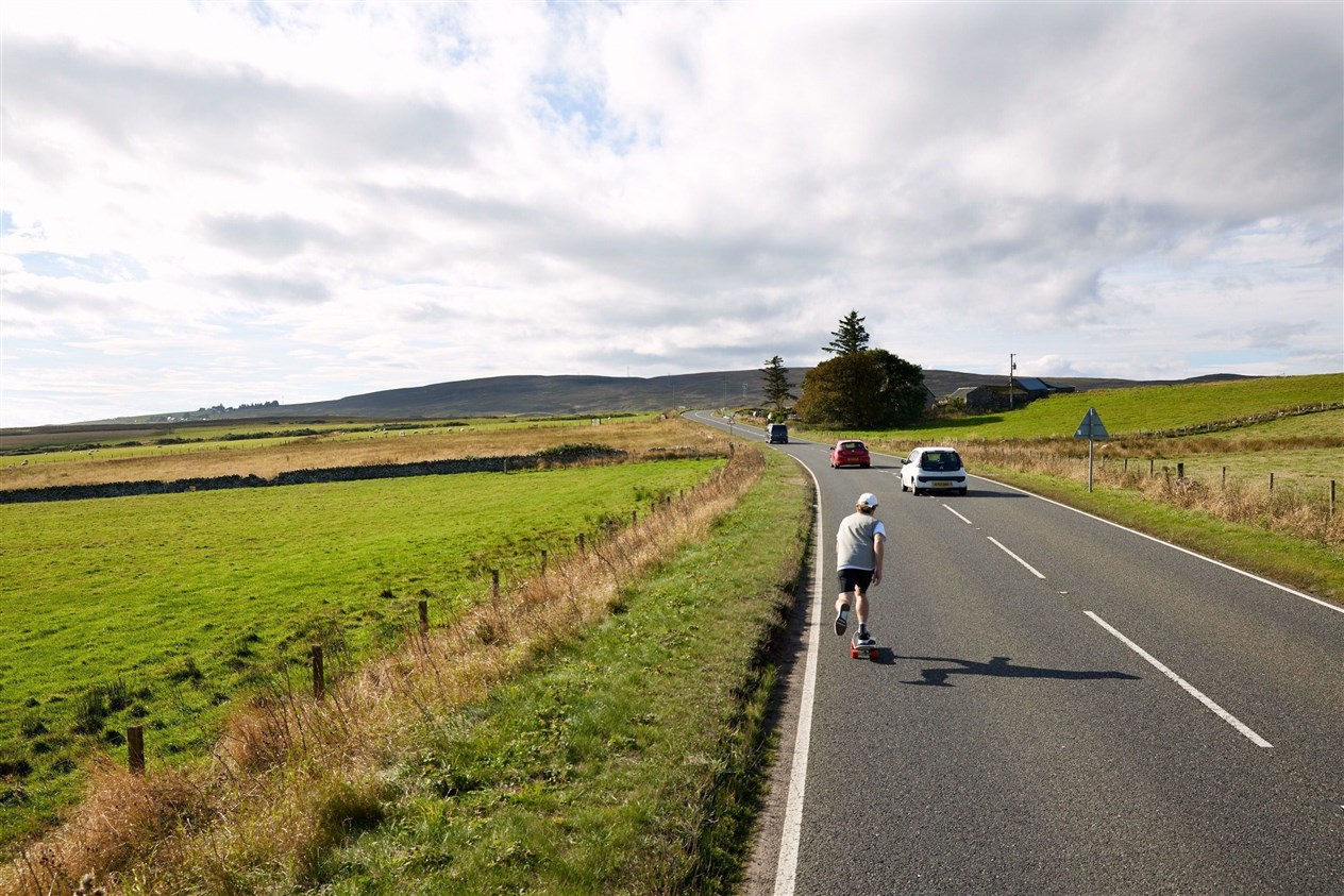 The stretch between Inverness and Aviemore.