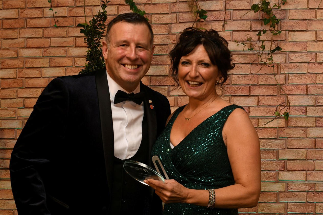 Marion MacNeil of Heathbank Hotel won hospitality hero. Picture: James Mackenzie.