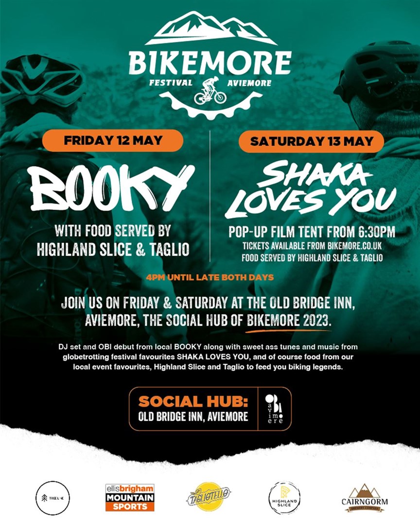 The first ever BikeMore festival will include music at the weekend at the Old Bridge Inn.